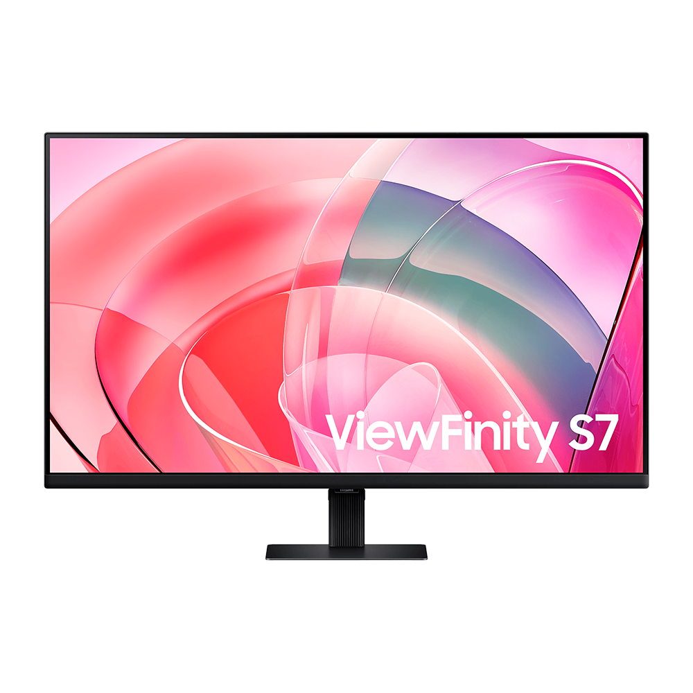Monitor Samsung ViewFinity S7 S70D LS32D702EANXGO 32" 4K UHD (3840 x 2160), 5ms, 60HZ, 1xHDMI 2.2, 1xDisplayPort 1.2, 1xUSB-A 2.0, 1xConector de Audio, Preto