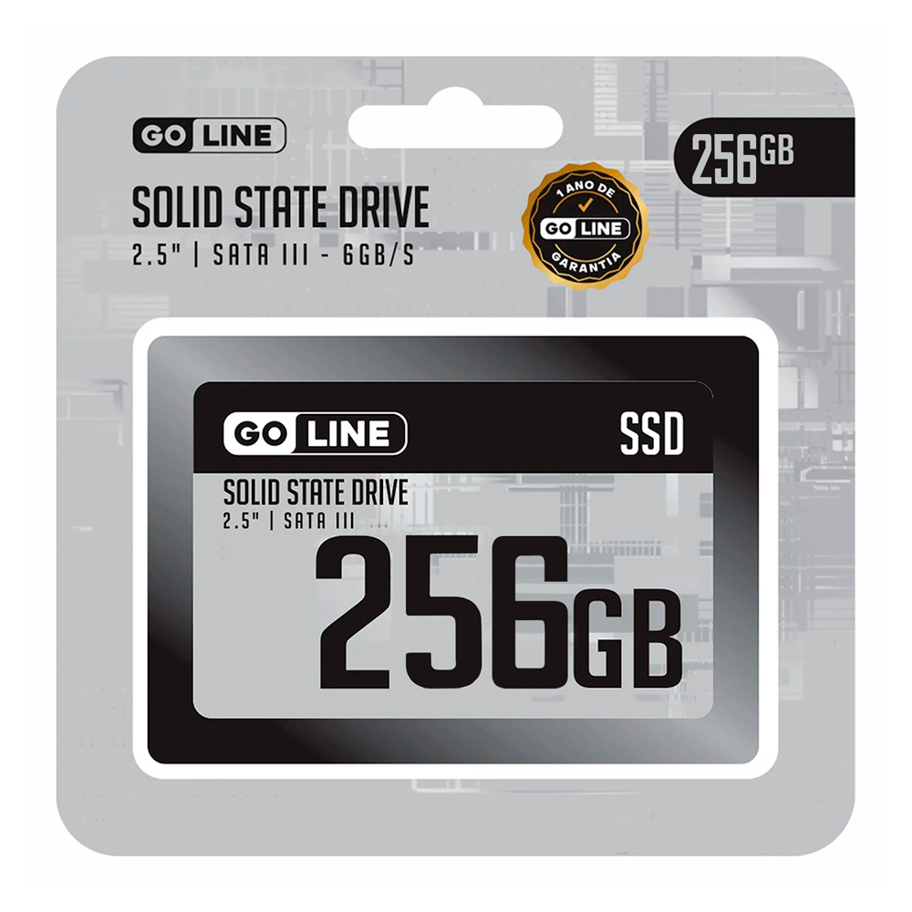 HD SSD 256GB GOLINE GL256SSD 2.5" - Imagem 2