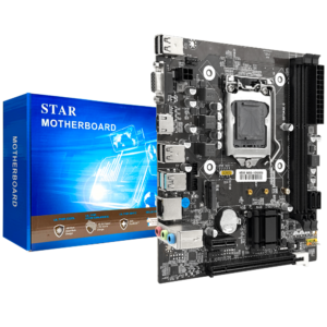 Placa Mãe 1150 Star B85 2xDDR3, 1xM.2 NVMe, 1xVGA D-Sub, 1xHDMI, 2xUSB-A 3.0, 4xUSB-A 2.0, 1xRJ45 Gigabit, 1xAudio, M-ATX