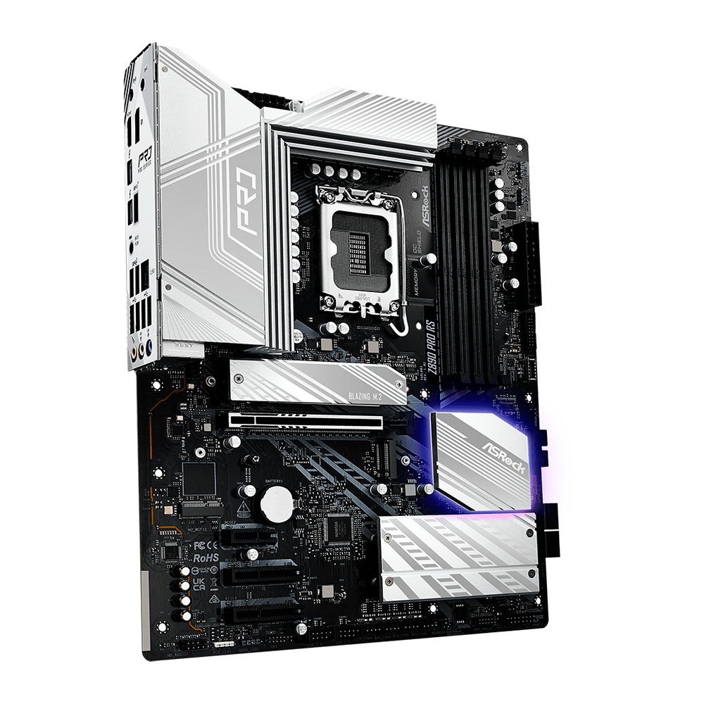 MB 1700 ASROCK Z890 PRO RS WIFI/DDR5/HDMI/DP - Imagem 3