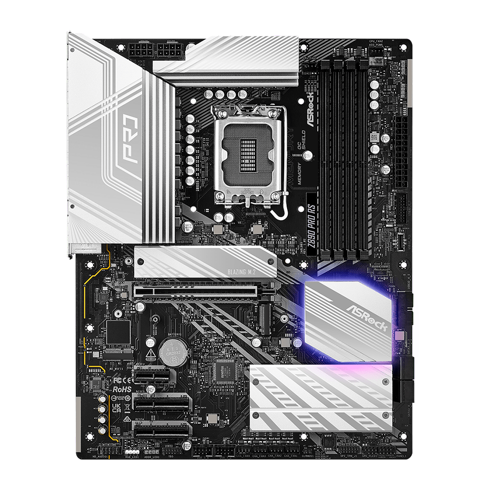 MB 1700 ASROCK Z890 PRO RS WIFI/DDR5/HDMI/DP - Imagem 4
