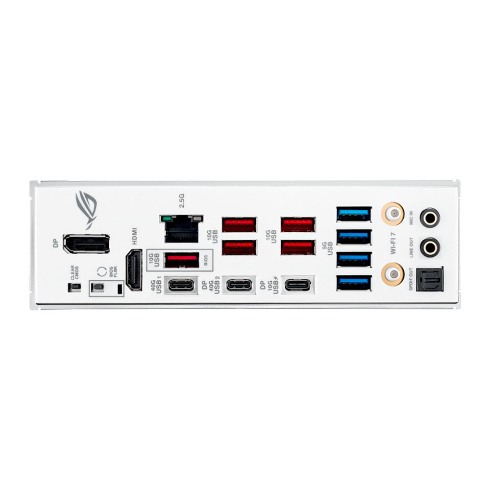 MB AM5 ASUS ROG STRIX X870-A GAMING WIFI DDR5/HDMI/DP/3USB-C 4M.2 WHITE - Imagem 2