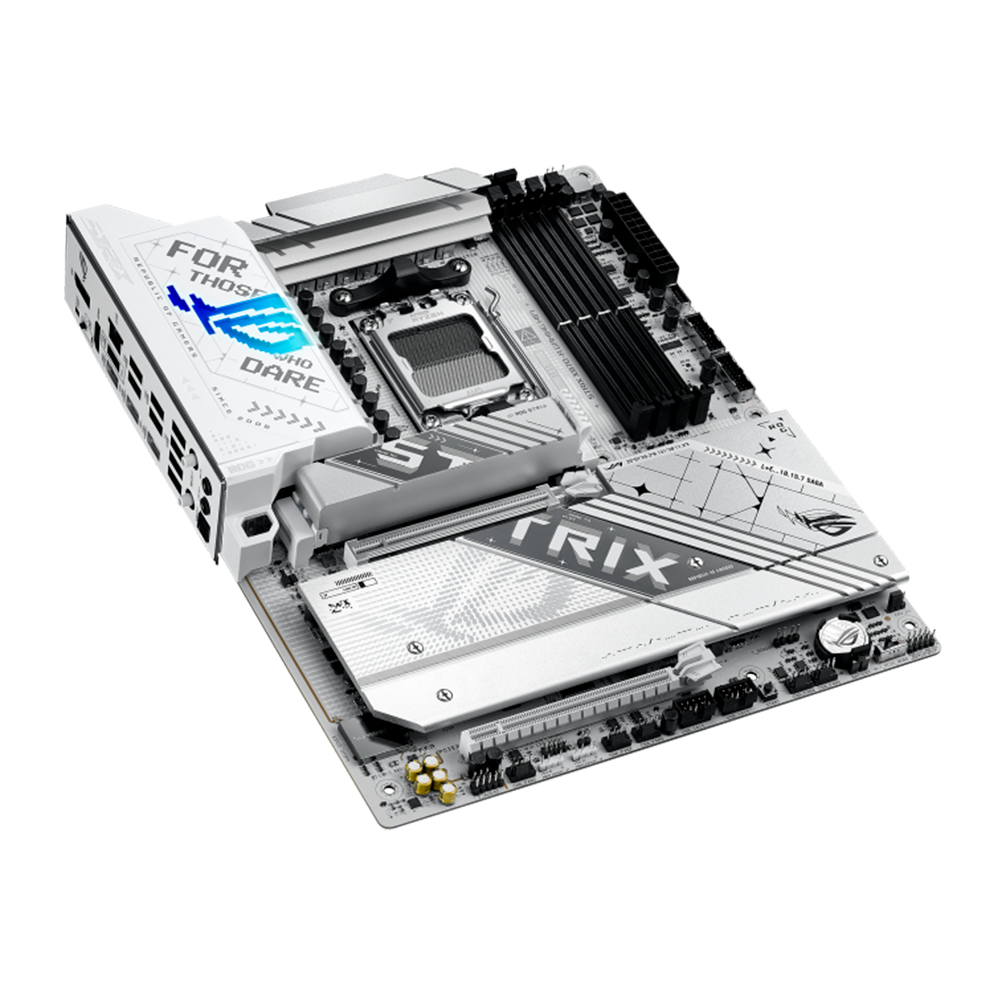 MB AM5 ASUS ROG STRIX X870-A GAMING WIFI DDR5/HDMI/DP/3USB-C 4M.2 WHITE - Imagem 3