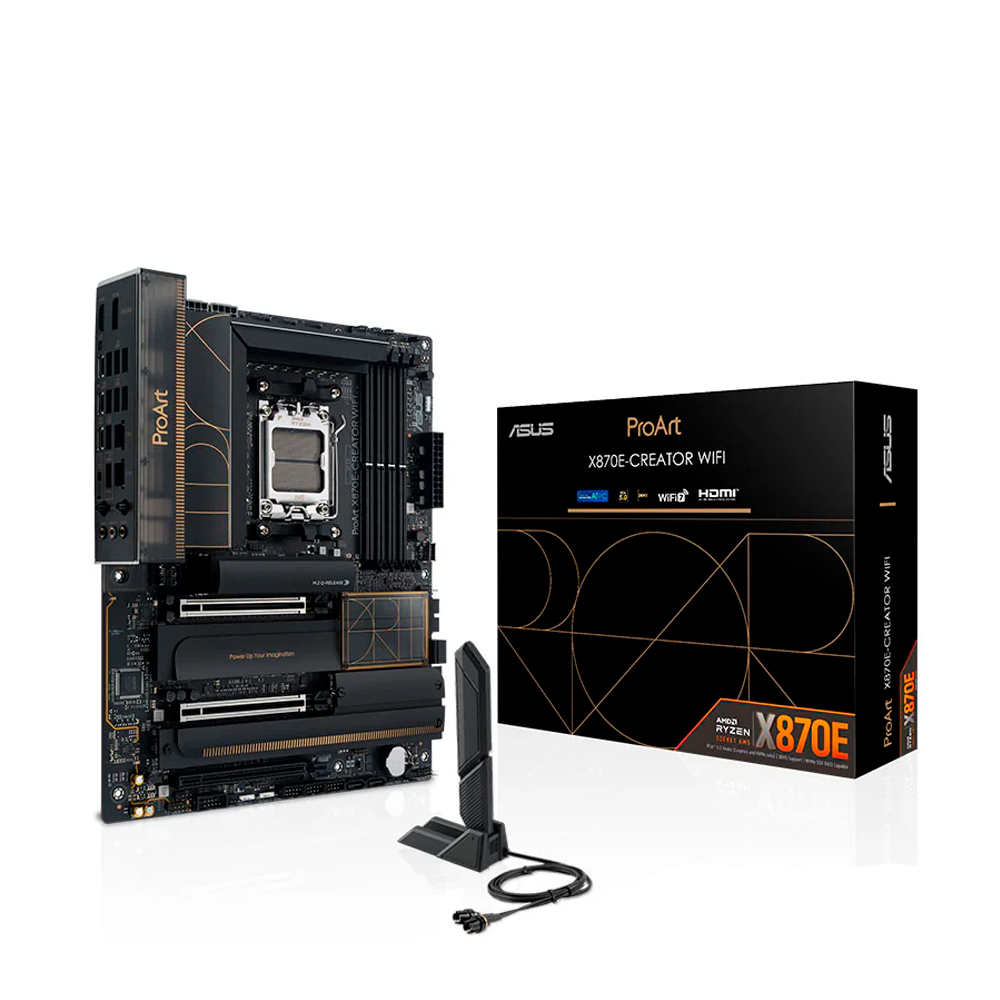 MB AM5 ASUS X870E-CREATOR PROART WIFI DDR5/HDMI/DP/3USB-C/5M.2