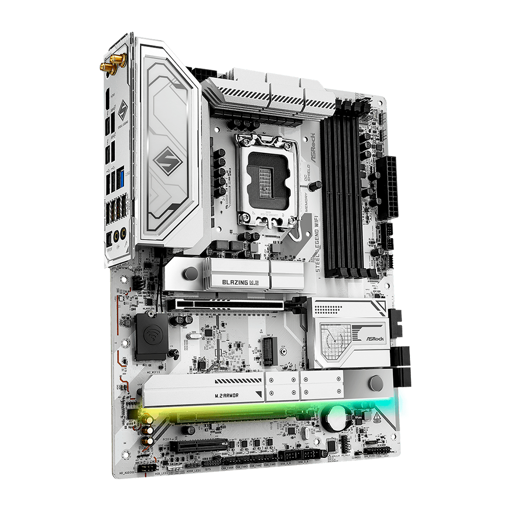 MB 1851 ASROCK Z890 STEEL LEGEND WI-FI/DDR5 - Imagem 3