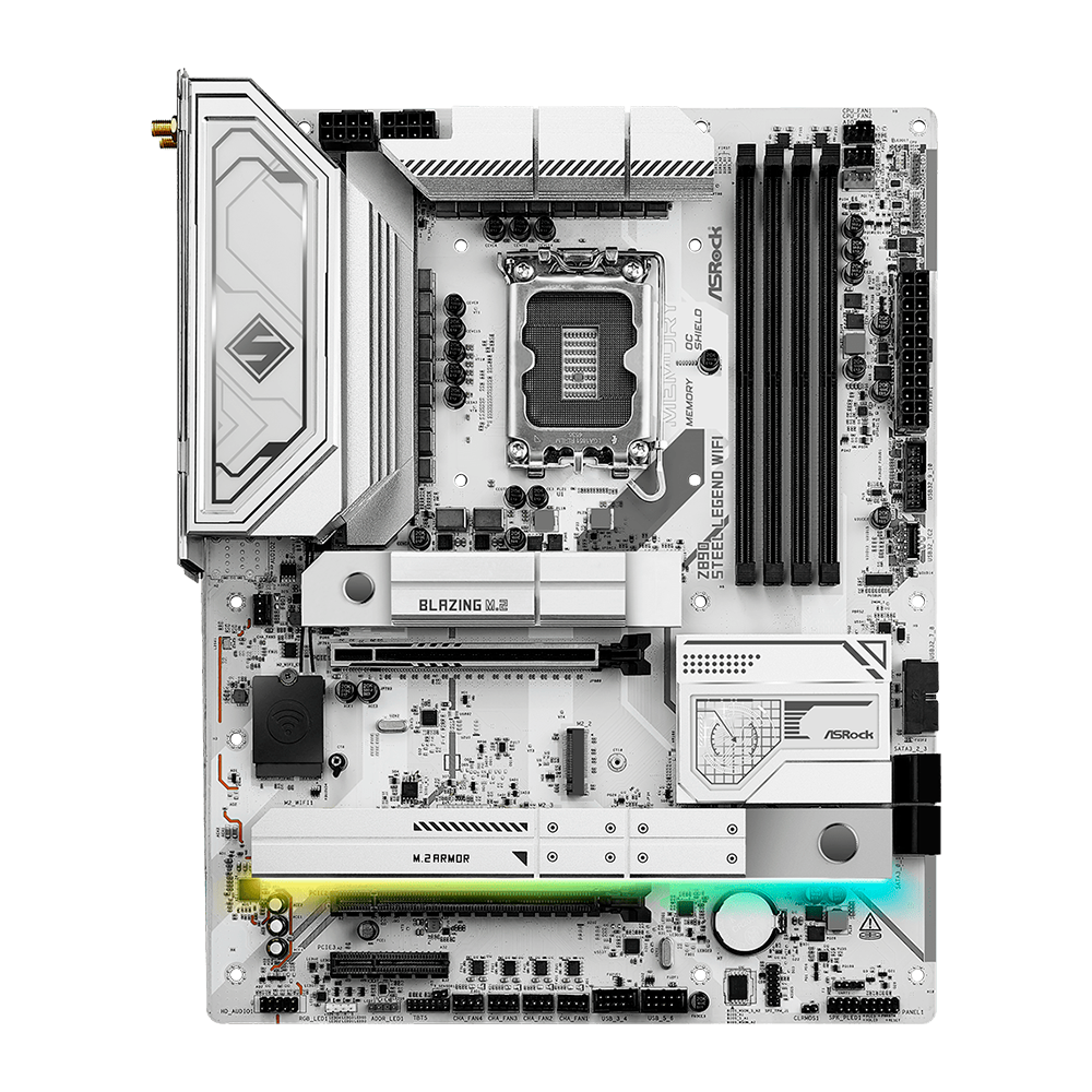 MB 1851 ASROCK Z890 STEEL LEGEND WI-FI/DDR5 - Imagem 4