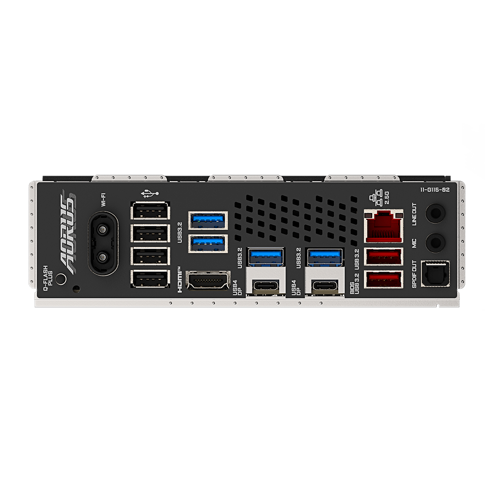 MB AM5 GIGABYTE X870 AORUS ELITE WIFI7/DDR5/HDMI DP/USB-C - Imagem 3
