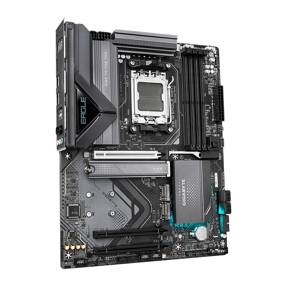 MB AM5 GIGABYTE X870 EAGLE WIFI7 DDR5/HDMI/DP USB-C/USB3.2 - Imagem 3