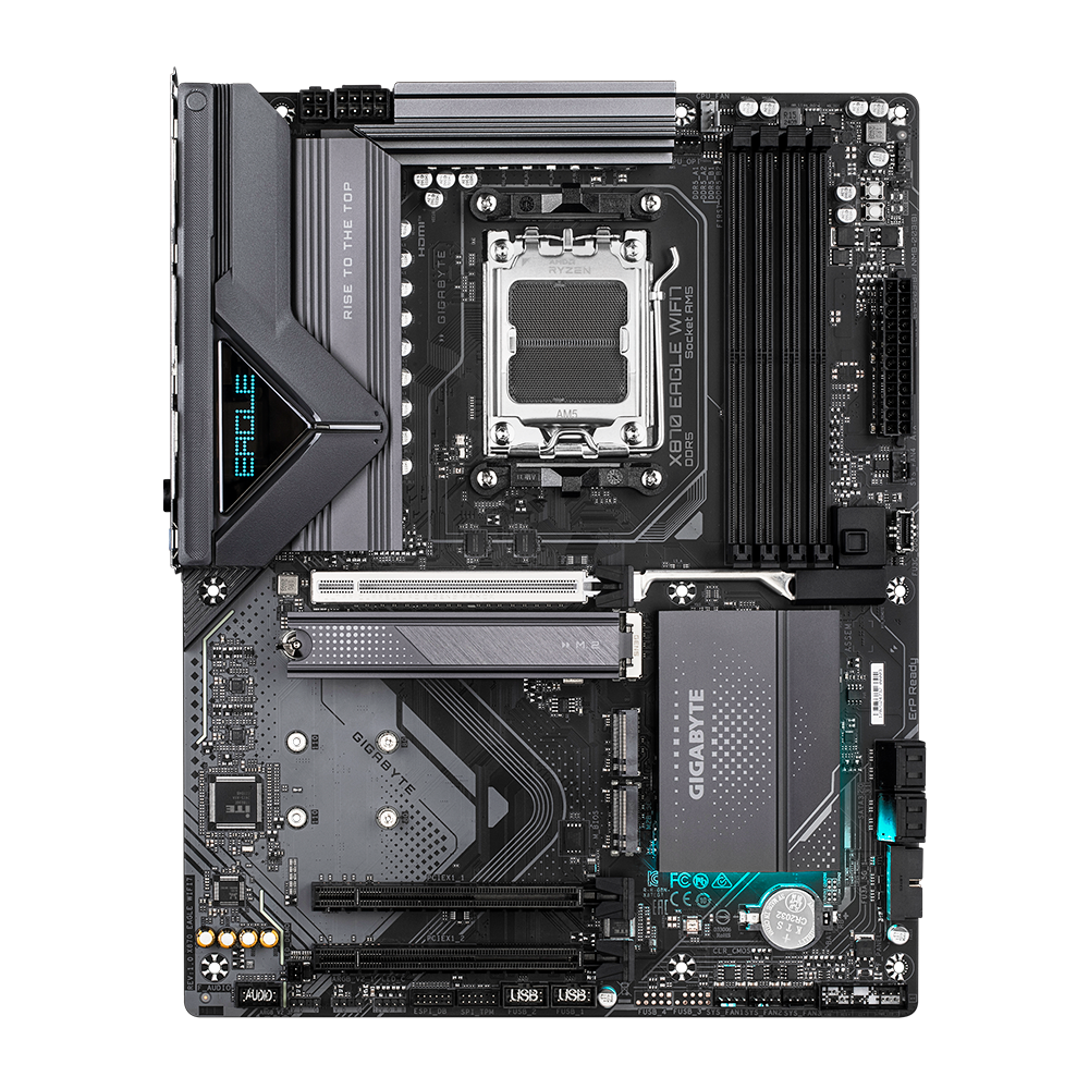 MB AM5 GIGABYTE X870 EAGLE WIFI7 DDR5/HDMI/DP USB-C/USB3.2 - Imagem 4