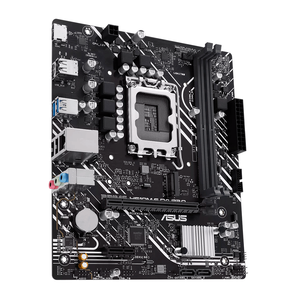 MB 1700 ASUS H610M-F D4 PRIME R2.0 DDR4/HDMI - Imagem 3