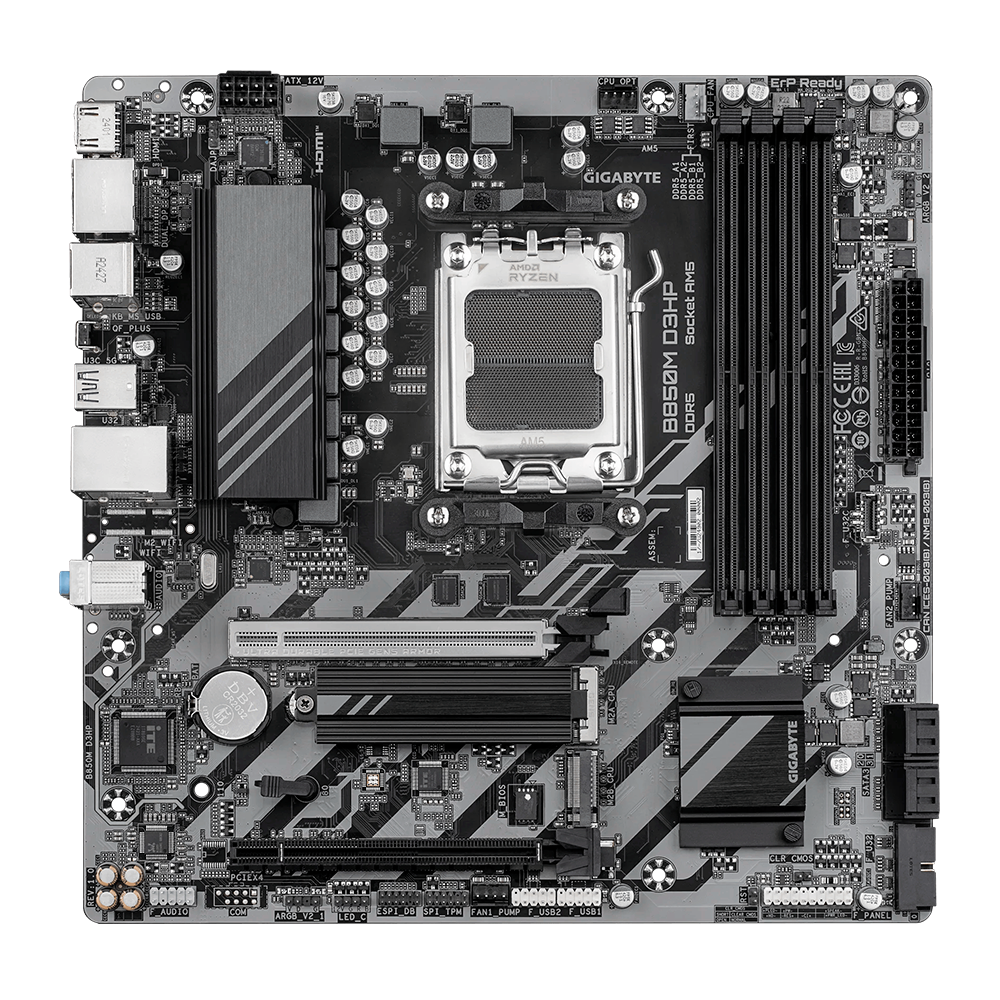 MB AM5 GIGABYTE B850M D3HP /DDR5/HDMI/M.2 - Imagem 2