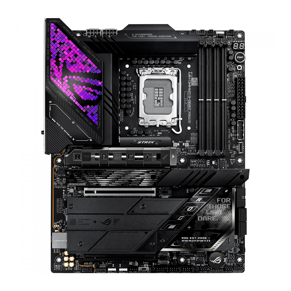 MB 1851 ASUS Z890-E ROG STRIX GAMING WIFI/DDR5 WIFI7/PCIE5.0 - Imagem 4
