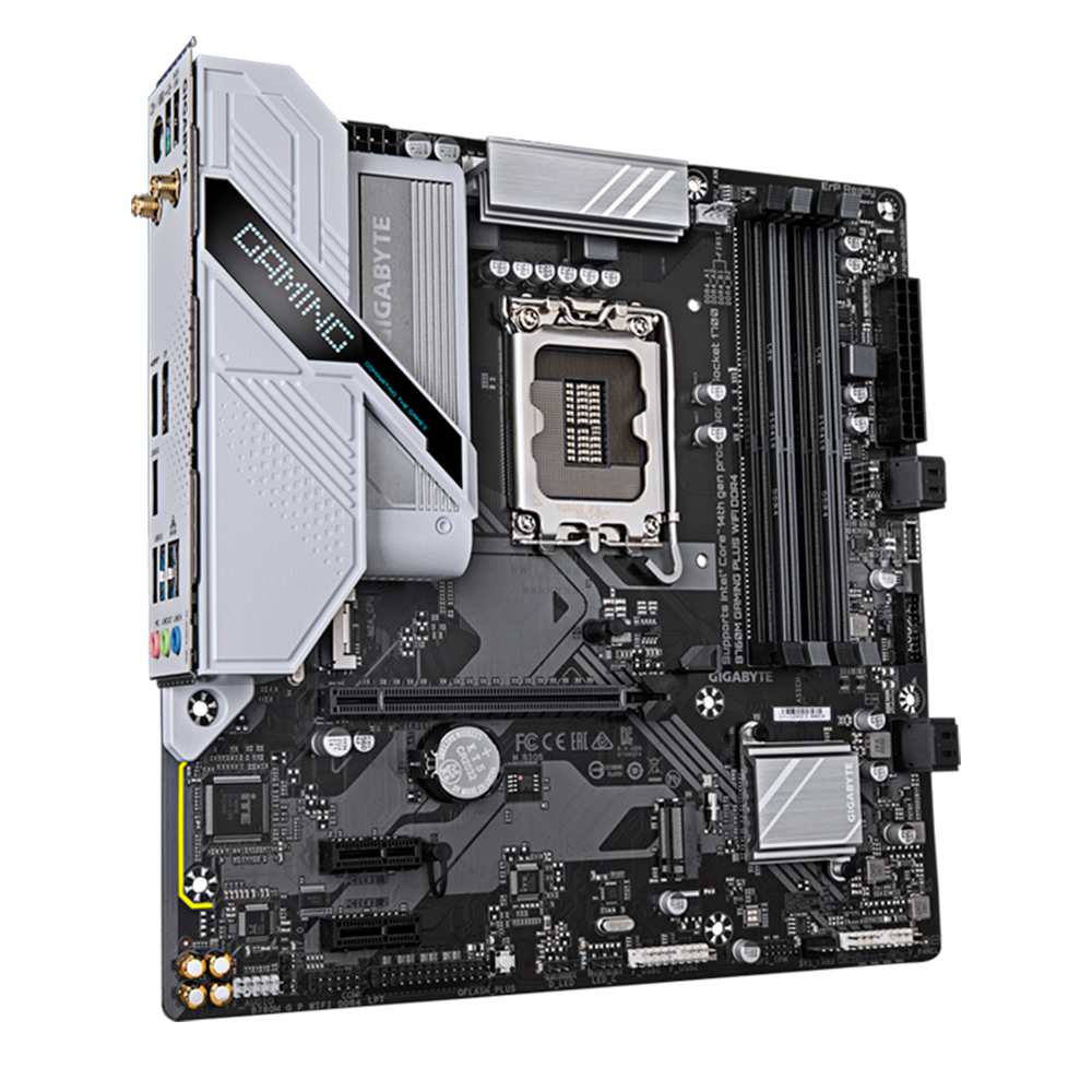 MB 1700 GIGABYTE B760M GAMING PLUS WIFI DDR4/HDMI - Imagem 2