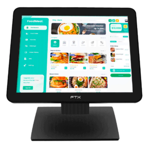 Monitor Touchscreen Capacitivo FTX MT17V1 17" SXGA (1280 x 1024), 5ms, 1xHDMI, 1xVGA (D-Sub), 1xUSB, 1x Jack 3.5mm, Preto