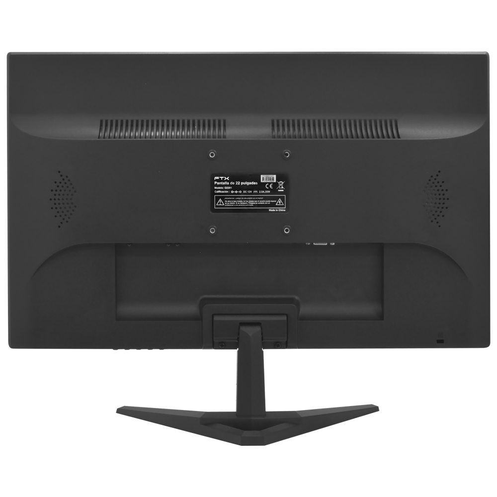 Monitor FTX M22VHDBZL 22" Full HD (1920 x 1080), 5ms, 75Hz, 1xHDMI, 1xVGA (D-Sub), Preto FTXQ2201 - Imagem 3