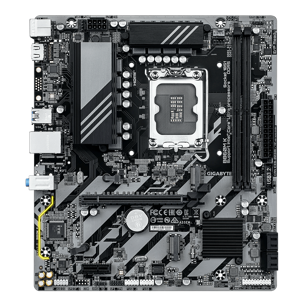 MB 1851 GIGABYTE B860M K DDR5/HDMI/M.2/USB.2 - Imagem 3