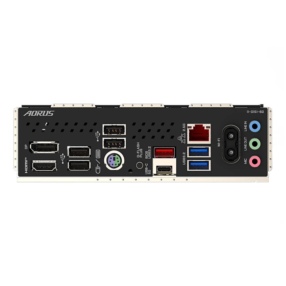 MB AM5 GIGABYTE B840M AORUS ELITE WIFI6E DDR5/HDMI - Imagem 2