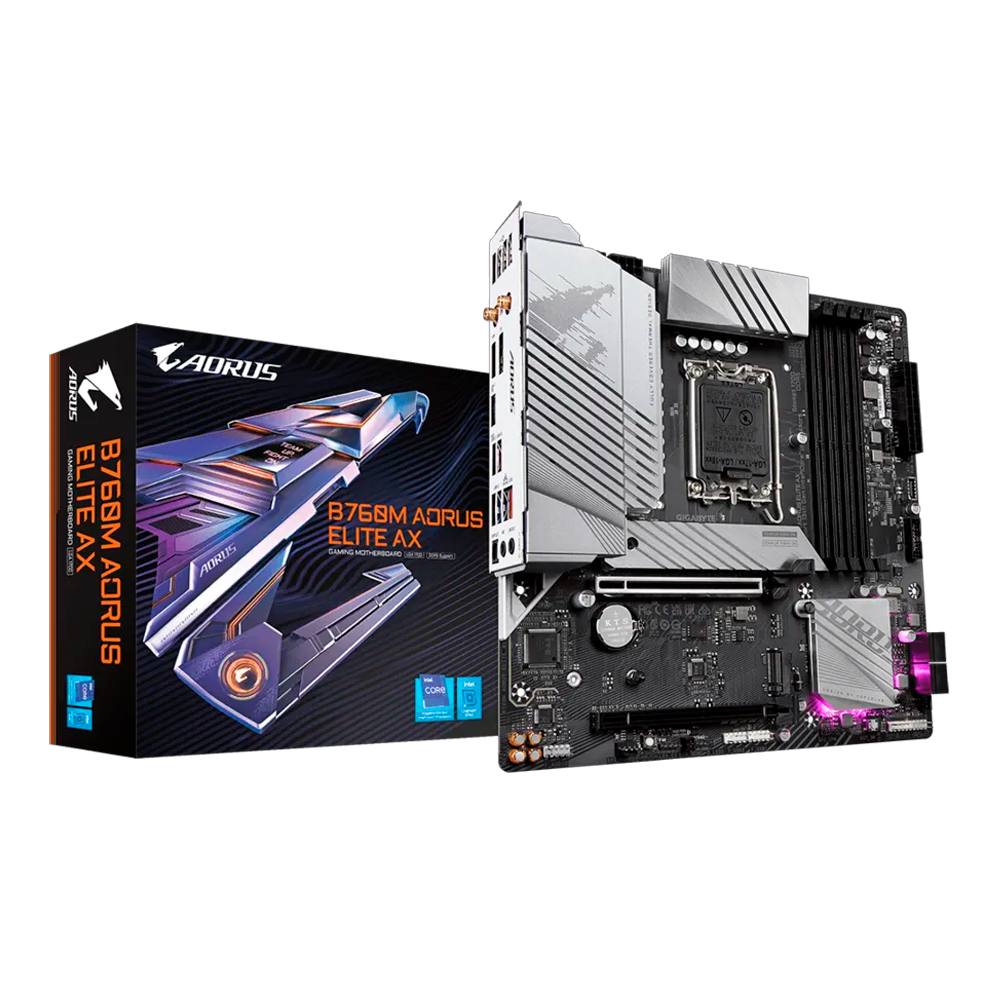 MB 1700 GIGABYTE B760M AORUS ELITE AX DDR5/HDMI/DP