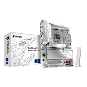 MB 1851 GIGABYTE B860 AORUS ELITE WIFI7 ICE DDR5 WHITE