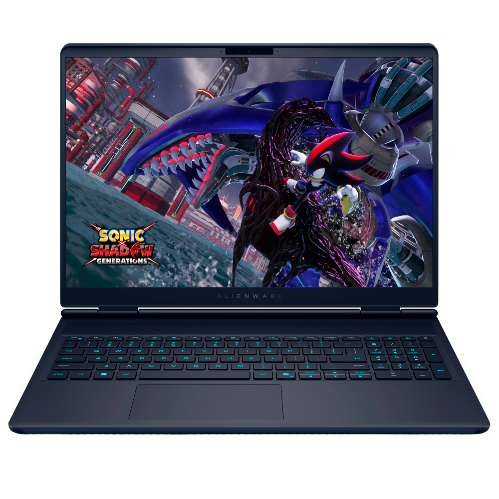 Notebook Alienware 16X Aurora LAC16251-9582BLU-PUS, Intel Core Ultra 9 275HX 2.1GHZ (5.40GHZ), GPU+NPU integrada, 32GB RAM, 2TB SSD, Tela 16" WQXGA (1920x1200)240HZ, GeForce RTX5070 8GB, Windows 11 Home Copilot+ PC, RJ45, Inglês, Interstellar Indigo