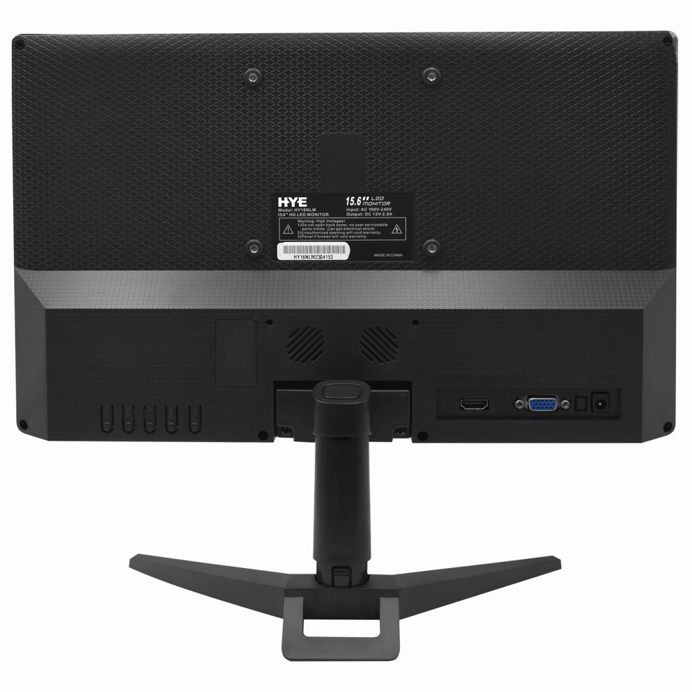 Monitor Hye HYE23NLM 23.6" Full HD (1920 x 1080), 60HZ, 5ms, 1xHDMI, 1xVGA (D-Sub), Preto - Imagem 2