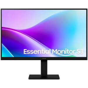 Monitor Samsung Essential S3 S32GF LS22F320GANXZA 22" Full HD (1920 x 1080), 5ms, 120HZ, IPS, 2xHDMI 1.4, Preto