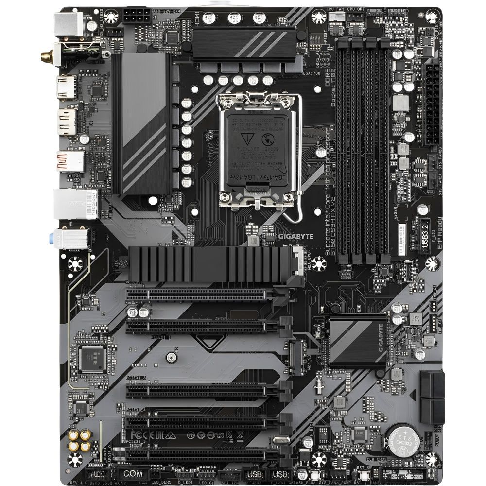 MB 1700 GIGABYTE B760 DS3H AX V2 DDR5/WIFI/HDMI/DP/USB3.2 - Imagem 3