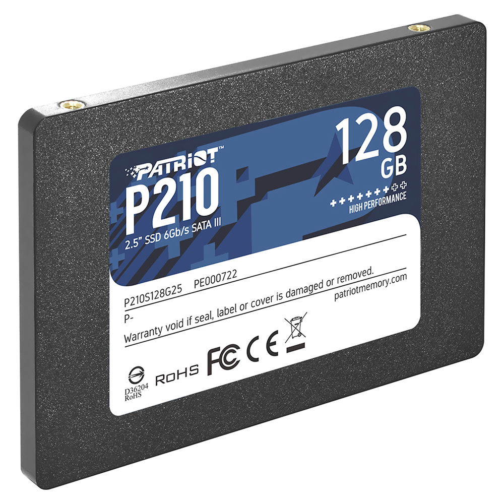 SSD 2.5 128GB PATRIOT P210 P210S128G25 450/350 - Imagem 3
