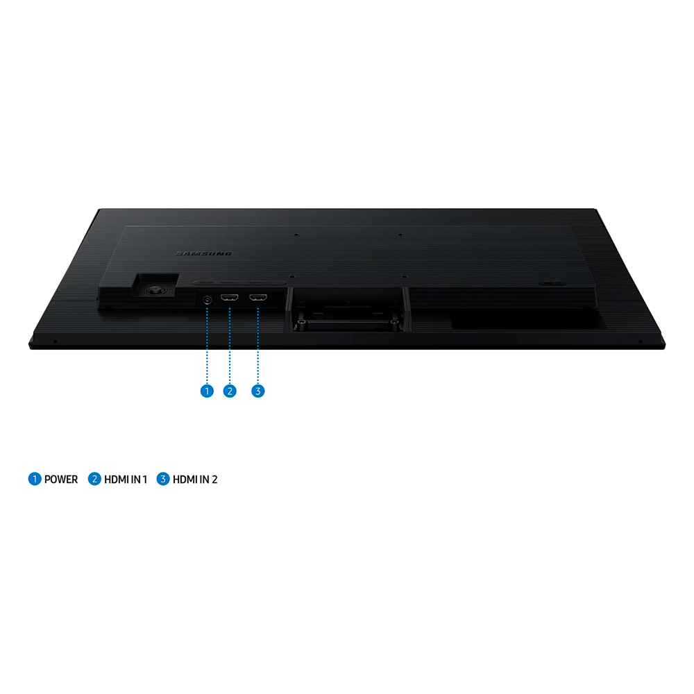 MON 24 SAMSUNG LS24F320GALXZS FHD/120HZ/5MS PRETO - Imagem 2