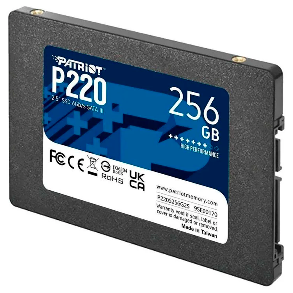 SSD 2.5 256GB PATRIOT P220 P220S256G25 550/490 MB/S - Imagem 2