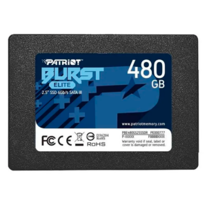 SSD 2.5 480GB PATRIOT PBE480GS25SSDR 450/320 MBS