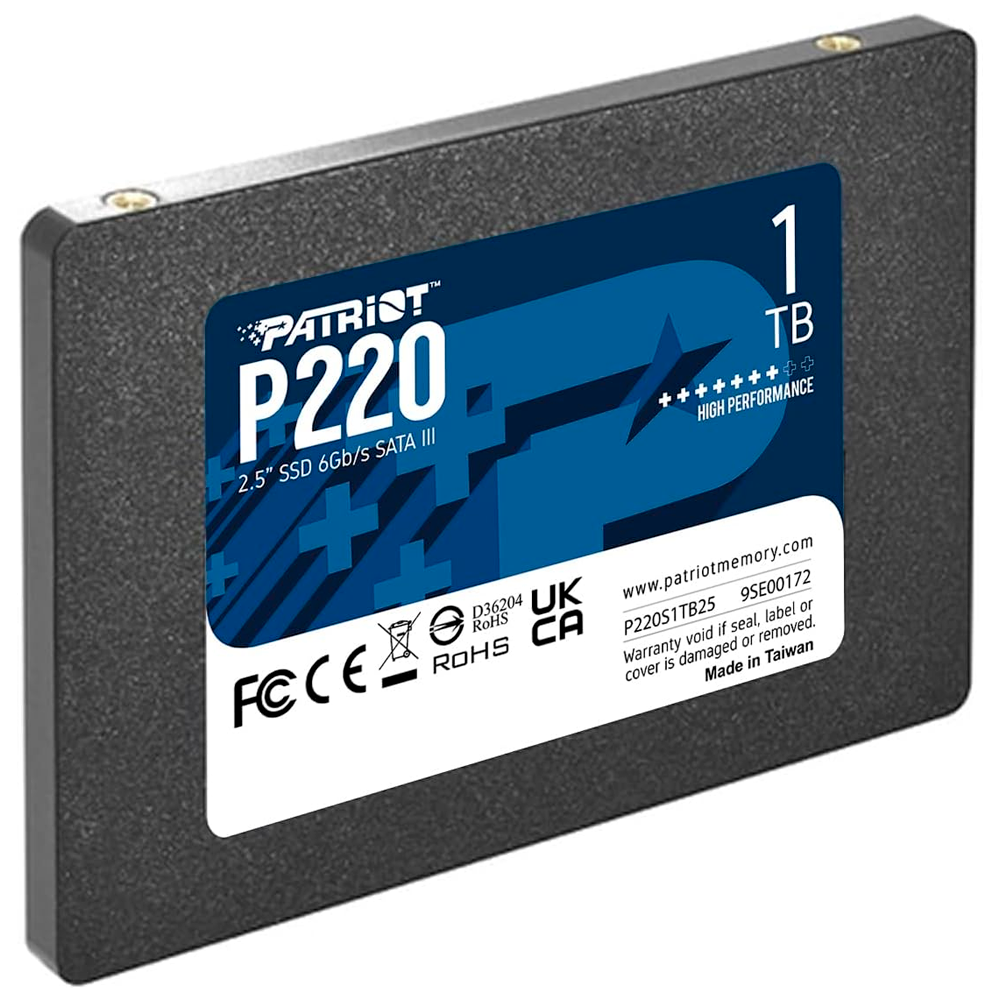 SSD 2.5 1TB PATRIOT P220 P220S1TB25 550/490 MB/S - Imagem 2