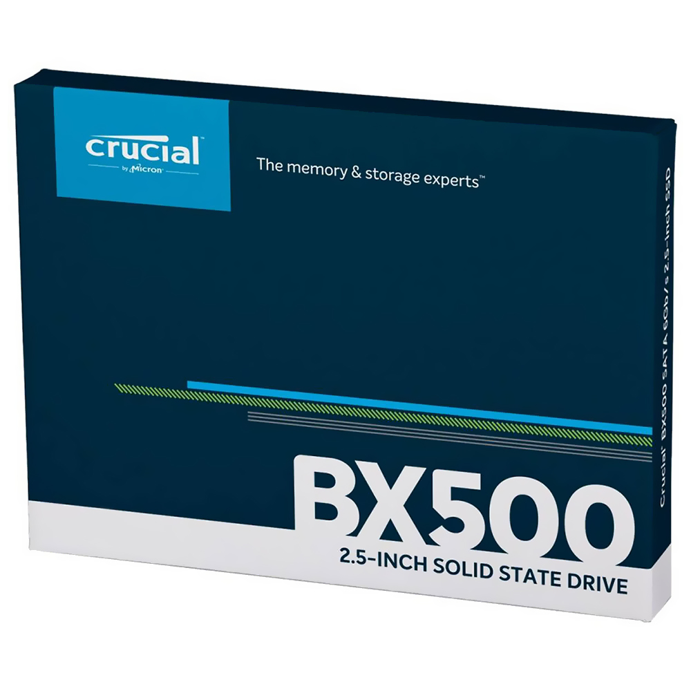 SSD Crucial BX500, 2TB, 2.5", SATA 3, Leitura 540MB/s, Gravação 500MB/s, CT2000BX500SSD1 - Imagem 2